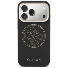 Guess Perforated 4G MagSafe case for iPhone 17 Pro Max - black-thumb-2
