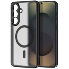 Tech-Protect BasicMag MagSafe Case for Samsung Galaxy S26+ - Transparent Black-thumb-1