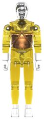 Micronauts ReAction+ Action Figure Wave 03 Time Traveler (Translucent Yellow) 10 cm