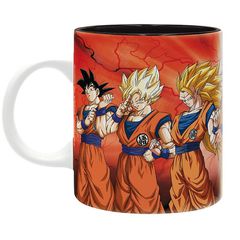 DRAGON BALL - Goku transformation - Mug 320ml-thumb-1