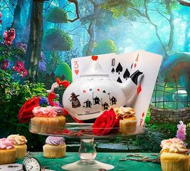 DISNEY - Queen of Hearts - Ceramic Teapot
