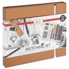 Nassau - Sketching art set 22 pcs. (AR0987/GE) / Toys