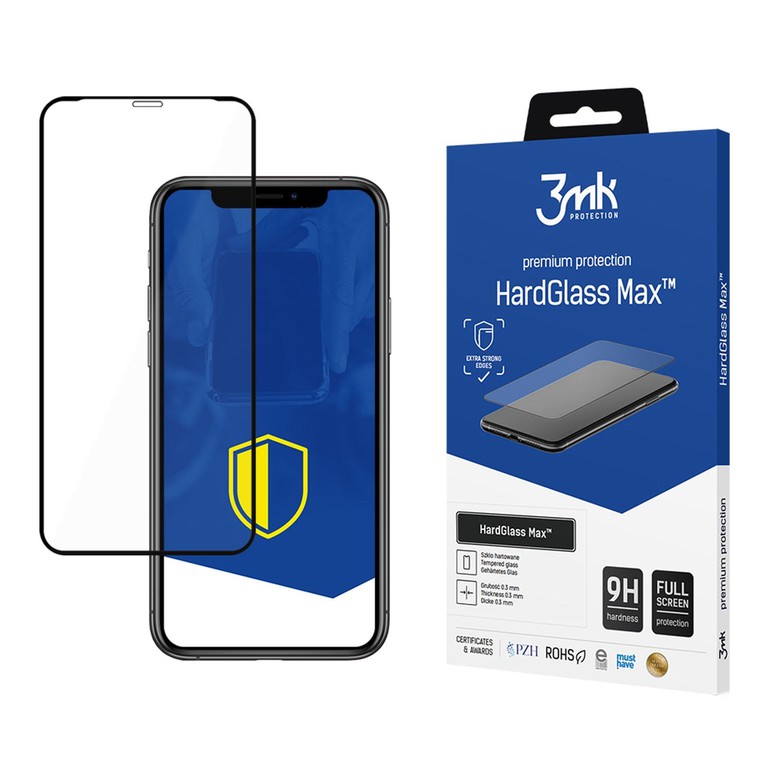 3mk Hardglass Max tempered glass for iPhone X