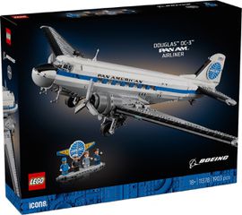 LEGO Icons Boeing Douglas DC3 PAN AM Airliner 11378