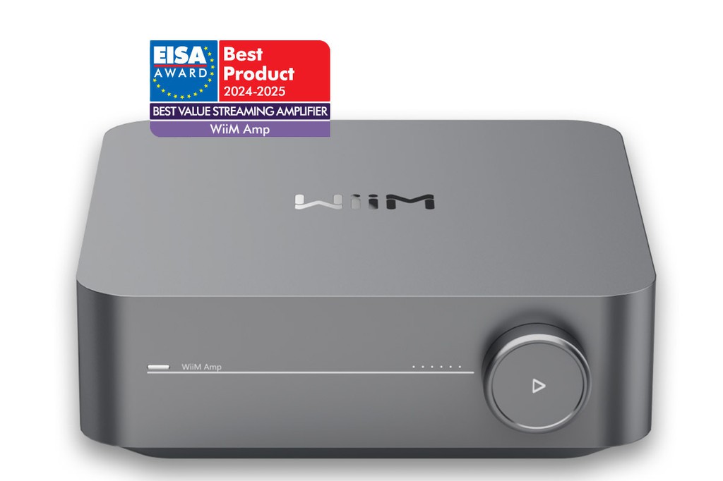 Wiim Amp Streaming Amplifier Dark Grey