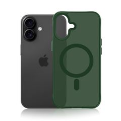 3mk Smoke MagCase for iPhone 16 - Green-Translucent-thumb-4
