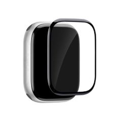 Puro PMMA Screen Protector "FLEXIBLE SHIELD", with applicator included, for Apple Watch Serie 10 / 11 46mm, Black
