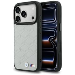 BMW M Shape Logo MagSafe Case for iPhone 17 Pro Gray