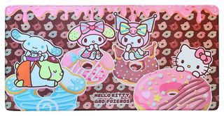 Sanrio Pink Black Party Series XXL Mousepad Hello Kitty & Friends Donuts