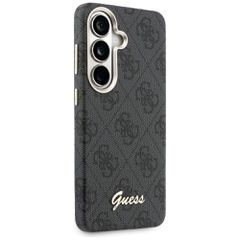 Guess 4G Script MagSafe Case for Samsung Galaxy S26 - Black-thumb-3