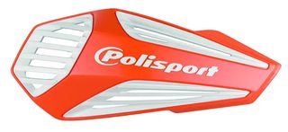Χούφτες Προστασίας Polisport MX Air Handguard Πορτοκαλί-Άσπρο