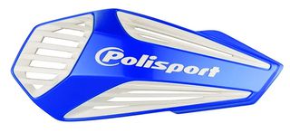 Χούφτες Προστασίας Ανοιχτού τύπου Polisport MX Air Handguard Άσπρες-Μπλε