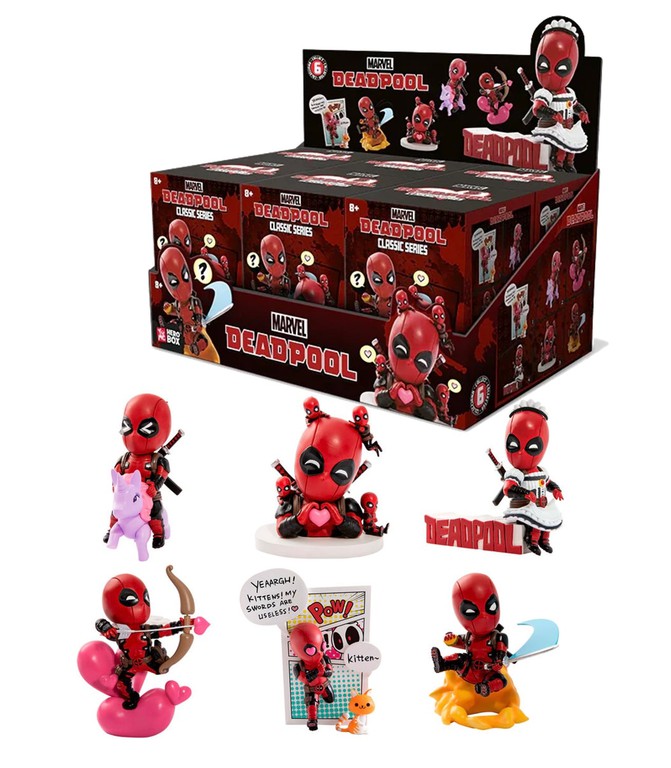 DEADPOOL - Classic Heroes - Assortiment 12 Figures 8cm