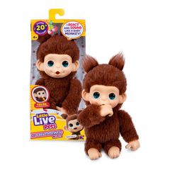 Little Live Pets - My Baby Mini Monkey Brown Cherri (26765) / Toys