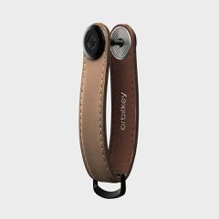 Orbitkey - Key Organiser Matte Leather - Mocha / Gadgets-thumb-4