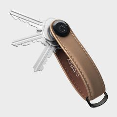 Orbitkey - Key Organiser Matte Leather - Mocha / Gadgets-thumb-2