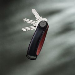 Orbitkey - Key Organiser Matte Leather - Ember / Gadgets-thumb-1