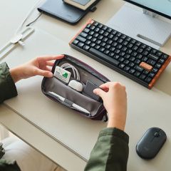 Orbitkey - Desk Pouch - Plum / Gadgets-thumb-4