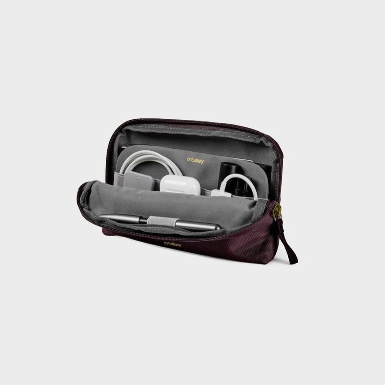 Orbitkey - Desk Pouch - Plum / Gadgets