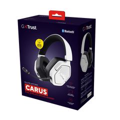 Trust - GXT493W Carus Wireless Headset - White / Electronics-thumb-3