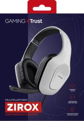 Trust - GXT415W Zirox Headset - White / Electronics-thumb-4