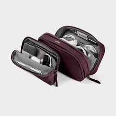 Orbitkey - 2-In-1 Tech Pouch - Plum / Gadgets