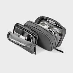 Orbitkey - 2-In-1 Tech Pouch - Graphite / Gadgets