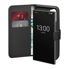 Puro Eco-Leather Case for Samsung Galaxy S26 Ultra with Wallet - Black