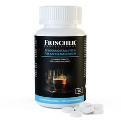 Cleaning tablets for coffee machines Frischer 100 pieces blister pack 1.3 g 16 mm diameter