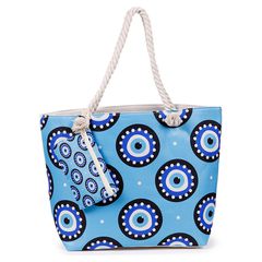 Turkish eye beach bag-thumb-1