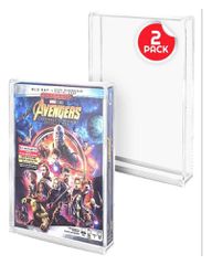 Acrylic Case 2-Pack for PS3/PS4/Blu-Ray/XBOX One