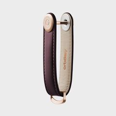 Orbitkey - Leather Key Organiser - Wine / Gadgets-thumb-1