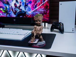 Cable Guys - Marvel: Smiley Toddler Groot / PlayStation 5-thumb-1
