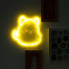 Squishmallows - Cam Neon Wall Light - Yellow-thumb-2