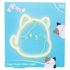 Squishmallows - Cam Neon Wall Light - Yellow-thumb-3
