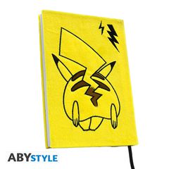 POKEMON - Pikachu Plush - Notebook A5 Premium-thumb-1