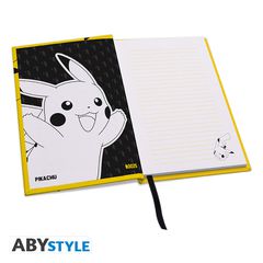 POKEMON - Pikachu Plush - Notebook A5 Premium-thumb-4