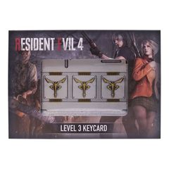 RESIDENT EVIL 4 - Level 3 Keycard - Replica Limited Edition-thumb-2