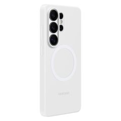 Etui Samsung Silicone Magnet Case na Samsung Galaxy S26 Ultra kompatybilne z MagSafe - białe