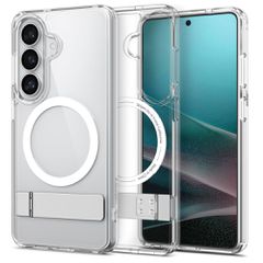 Spigen Ultra Hybrid S Mag MagSafe Case for Samsung Galaxy S26+ - Clear and White