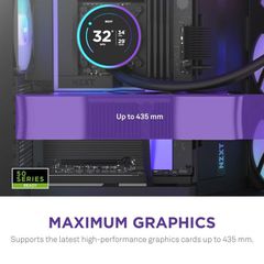 NZXT H9 Flow RGB+ Midi Tower Black-thumb-4