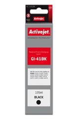 Activejet AC-G41Bk Ink Bottle (Replacement Canon GI-41BK 4528C001; Supreme; 135 ml; Black)