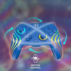 Turtle Beach - Wireless Controller - Afterglow Wave (Blue) / Nintendo Switch 2-thumb-1