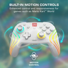 Turtle Beach - Wireless Controller - Afterglow Wave (White) / Nintendo Switch 2-thumb-3