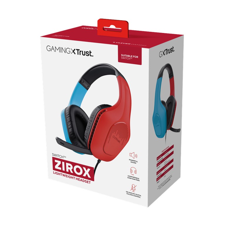 Trust - GXT416S Zirox Headset - NSW / Electronics
