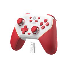 GameSir - Super Nova Multiplatform Gamepad - Red & White / Nintendo Switch 2-thumb-3