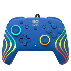 Turtle Beach - Wired Controller - Afterglow Wave (Blue) / Nintendo Switch 2