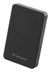 Verbatim - Charge 'n' Go Essentials Magnetic Wireless Power Bank 10000 mAh Black / Electronics