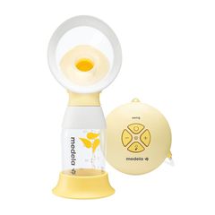 Medela - Swing Flex Electric Breast Pump - 21 mm and 24 mm breast shields included / Baby and Children