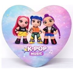 Kpop Demon Hunters cushion heart 40cm